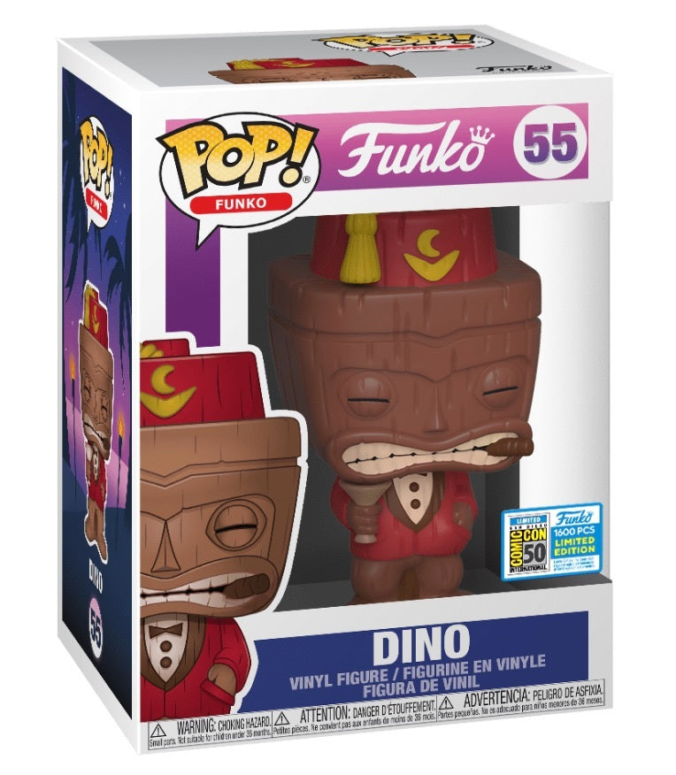 Funko Pop Spastik Plastik Dino Brown SDCC 2019 LE 1600 pc