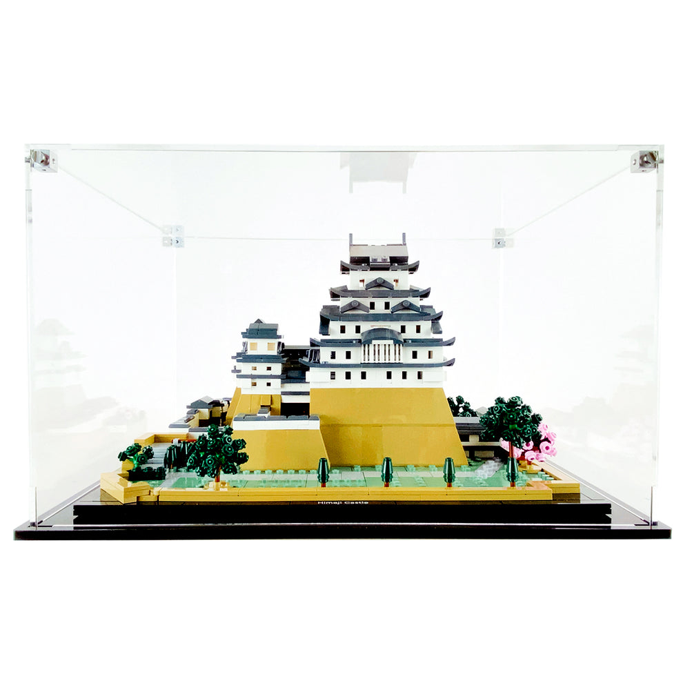 LEGO 21060 - 3mm thick Custom Acrylic Display Case for Himeji Castle (8.5h x 14w x 12d) by Display Geek Flying Box 3mm thick dust and dirt protection