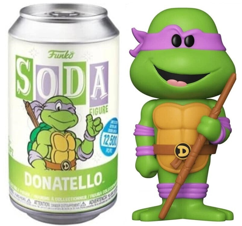 Funko Soda TMNT Teenage Mutant Ninja Turtles Donatello Common Vinyl Toy Art Figure