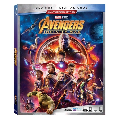 Avengers Infinity War - Blu-ray (Used Once)