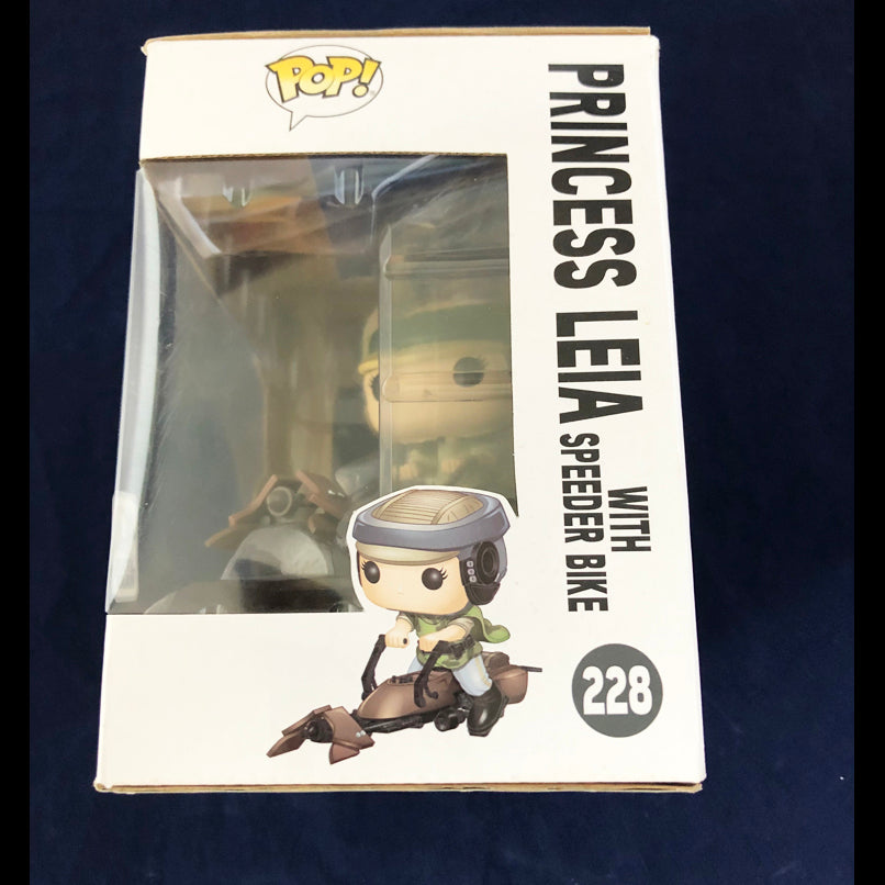 Funko Pop Princess Leia with Speeder Bike