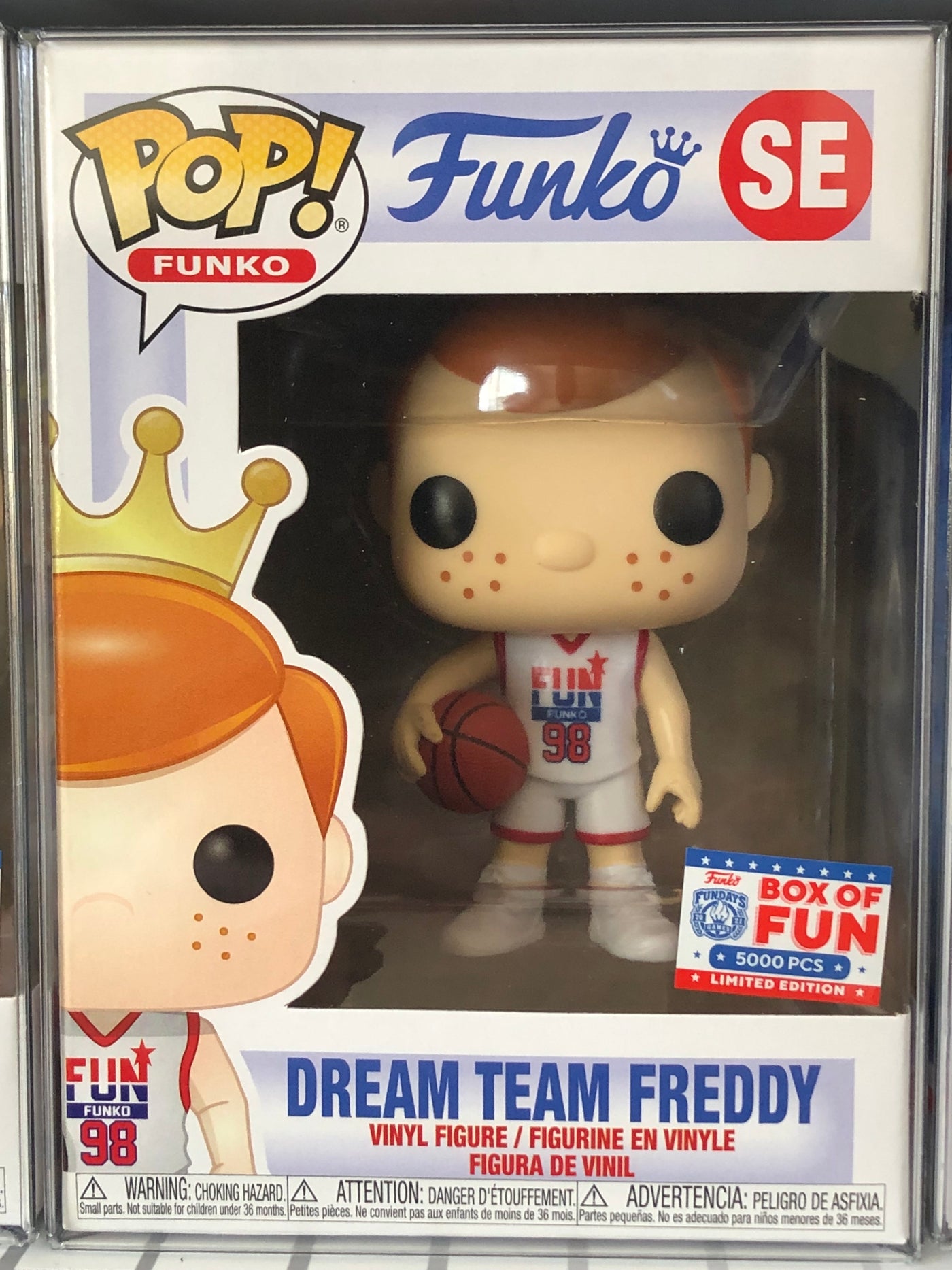 Dream Team Freddy Funko (Box of Fun) LE 5000