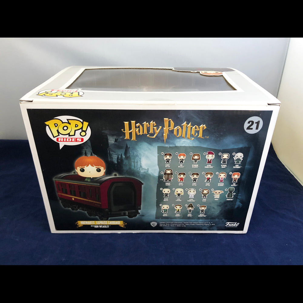 Funko Pop Harry Potter Ron Hogwarts Express Train Display Geek Inc