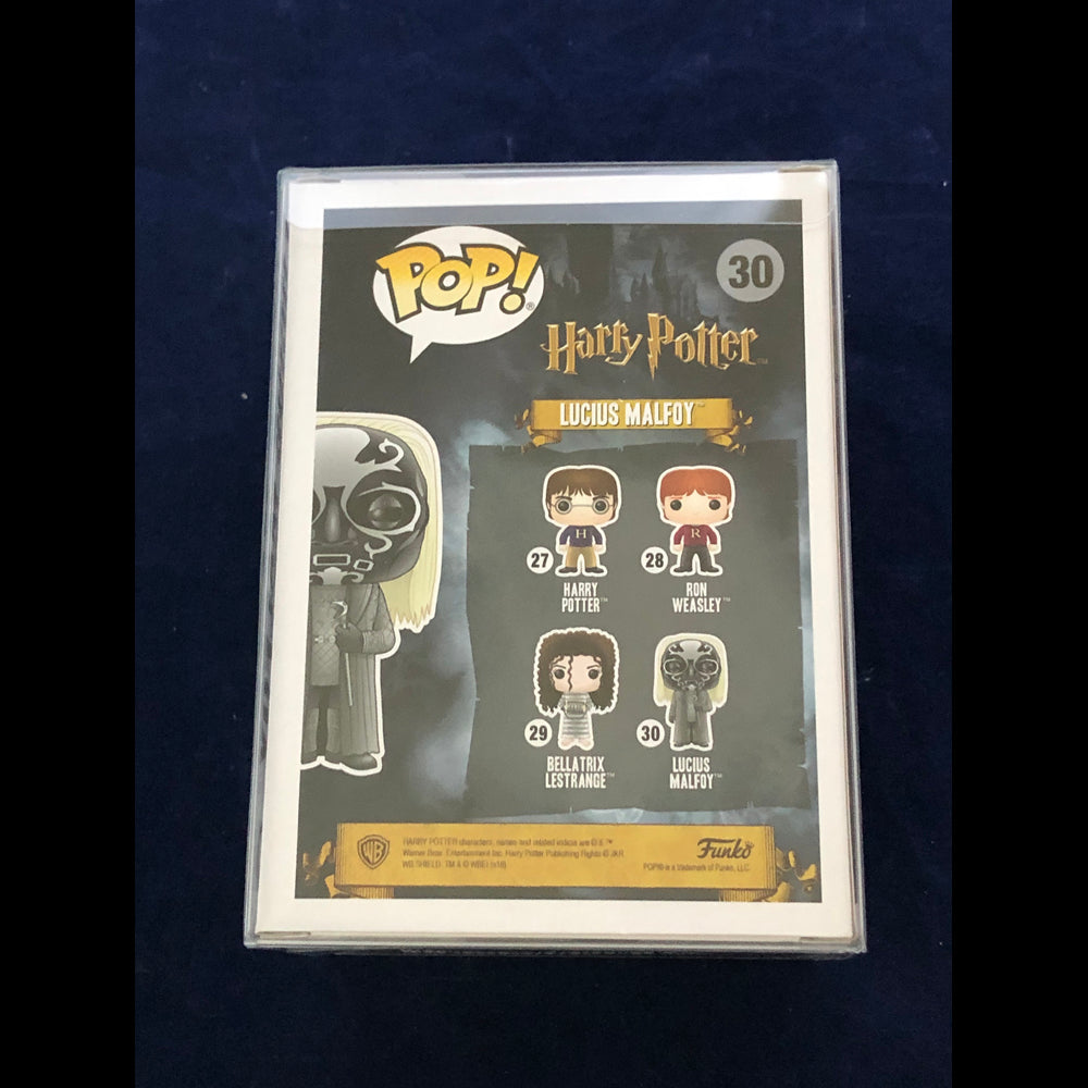 Funko Pop Harry Potter Lucius Malfoy Death Eater Hot Topic– Display