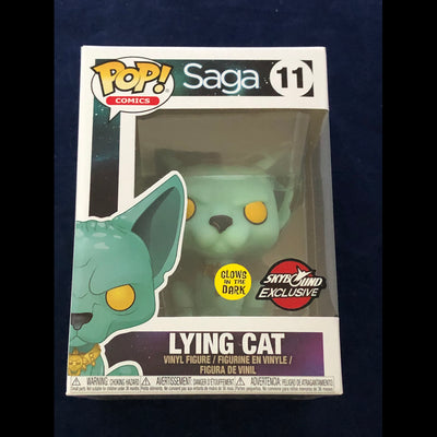 Funko Pop Saga Lying Cat Glow in the Dark Skybound