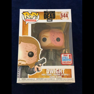 Funko Pop The Walking Dead Dwight Burnt Face Fall Convention