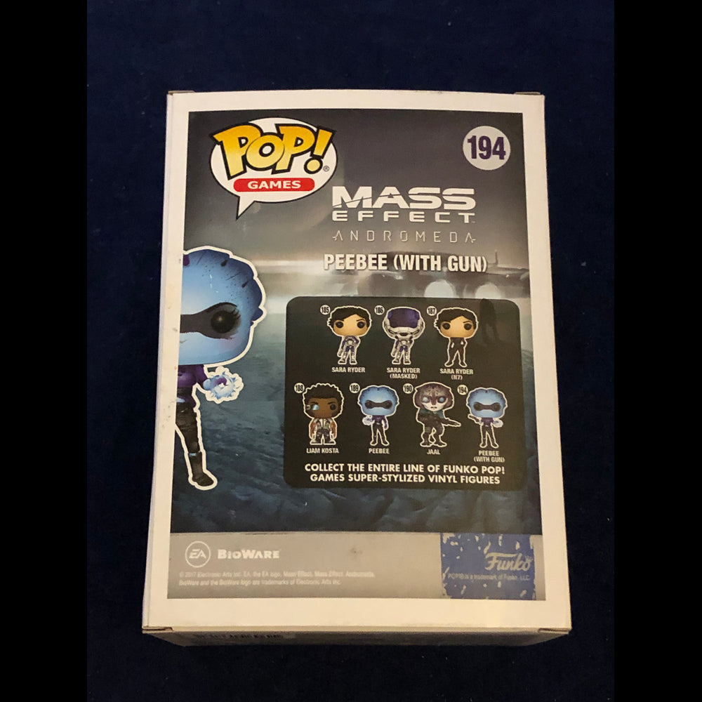 Funko Pop Mass Effect Peebee with Gun Target