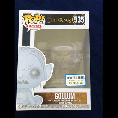 Funko Pop Lord of the Rings Gollum Crouched Invisible Barnes and Noble