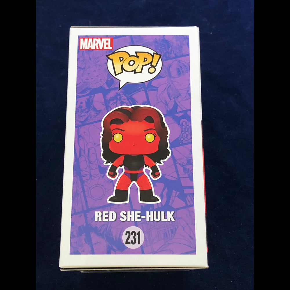 Funko Pop Marvel Red She-Hulk Summer Convention