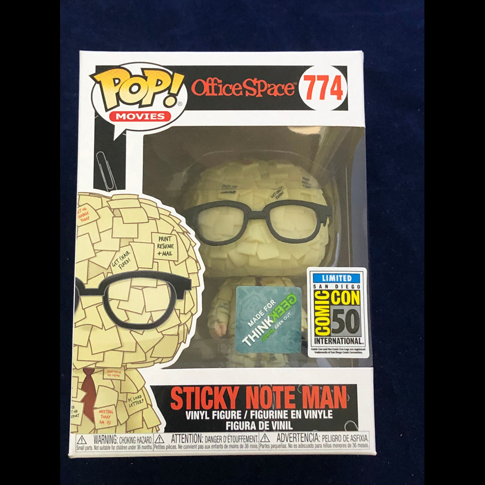 Funko Pop Office Space Sticky Note Man SDCC– Display Geek, Inc.