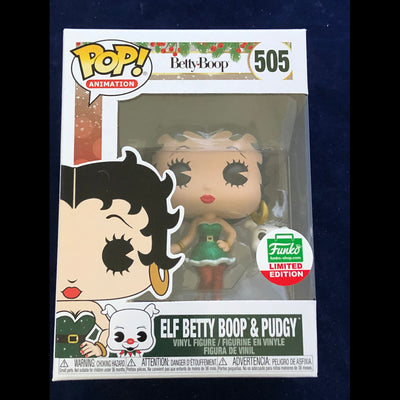 Elf Betty Boop & Pudgy (Funko Shop)