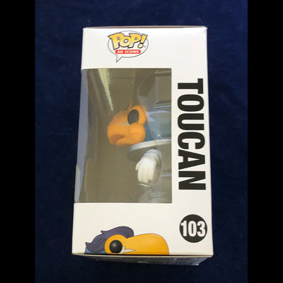 Funko Pop Ad Icons Toucan Astronaut White Summer Convention