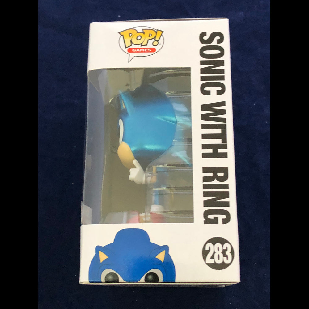 Funko Pop Sonic the Hedgehog Metallic #283 GameStop