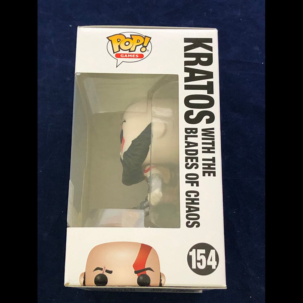 God of War - Kratos with the Blades of Chaos Glow in the Dark (GameStop) *8/10 box*