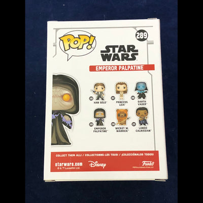 Funko Pop Star Wars Emperor Palpatine Electric Charge