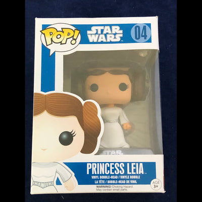Funko Pop Star Wars Princess Leia Blue Box
