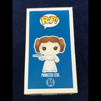 Funko Pop Star Wars Princess Leia Blue Box