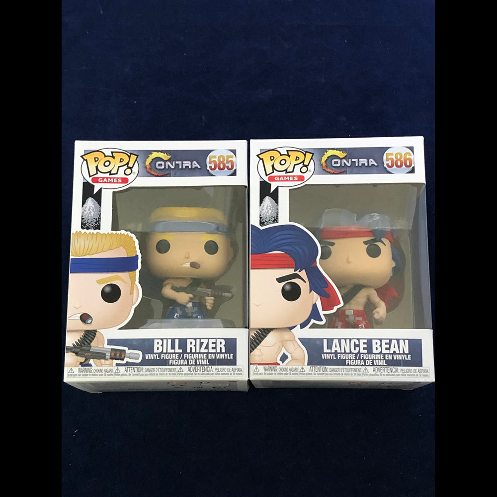 Funko Pop Contra Bill Rizer and Lance Bean