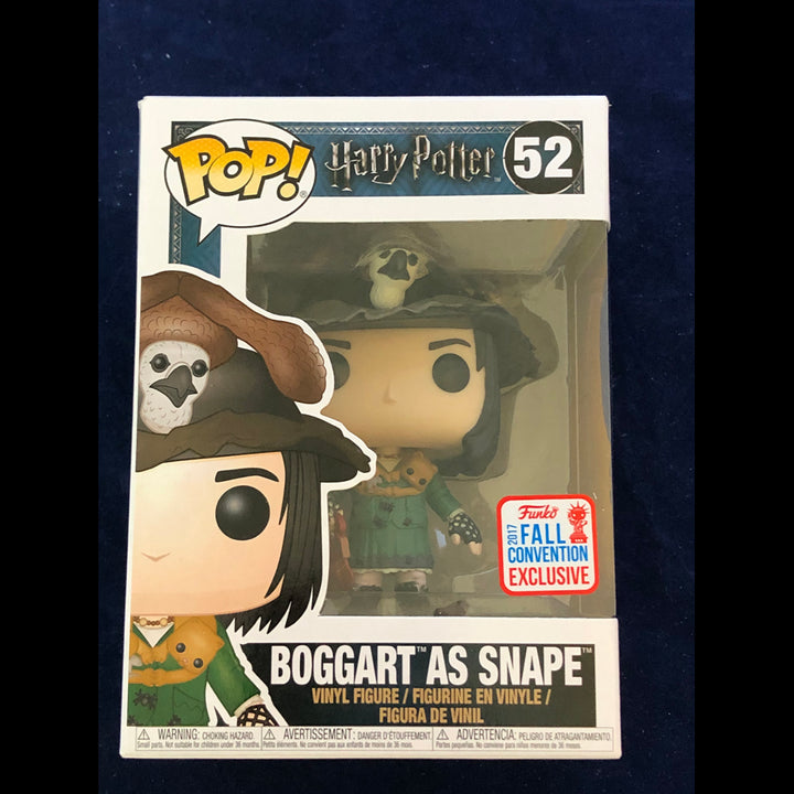 Funko hotsell Pop Rare Boggart as Snape 2017 Fall Convention Vaulted