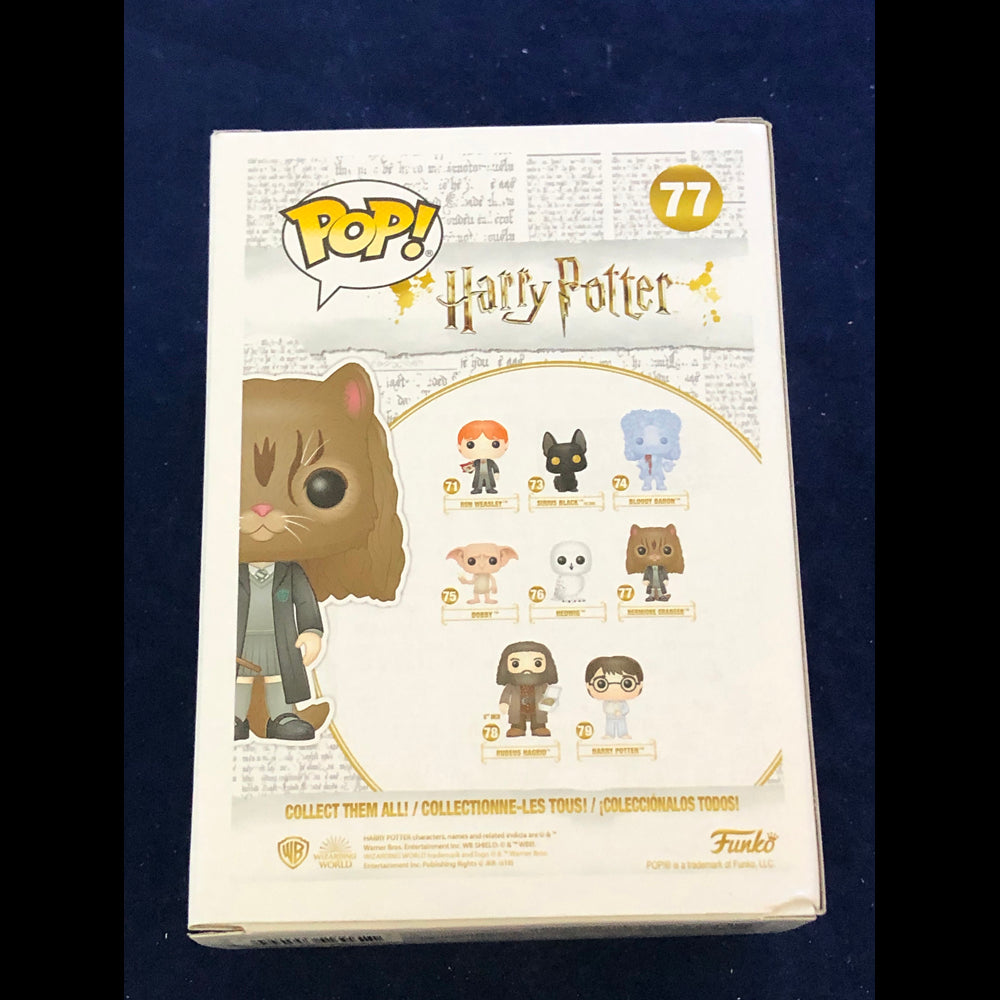 Shops hermione as a cat funko pop