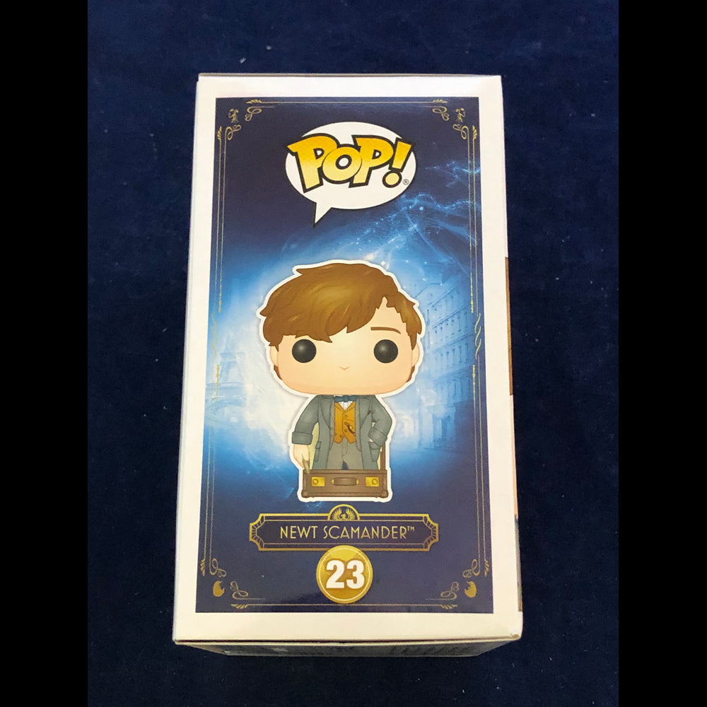 Funko Pop Harry Potter Newt Scamander in Suitcase Barnes and Noble no sticker