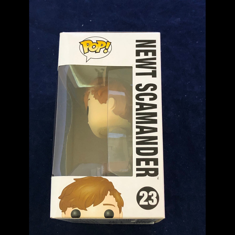 Funko Pop Harry Potter Newt Scamander in Suitcase Barnes and Noble no sticker