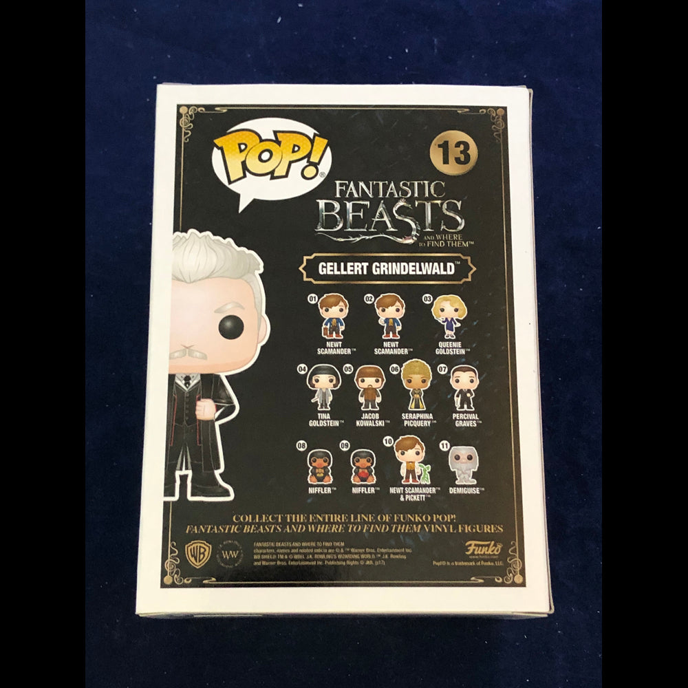 Funko Pop Harry Potter Gellert Grindelwald Fall Convention