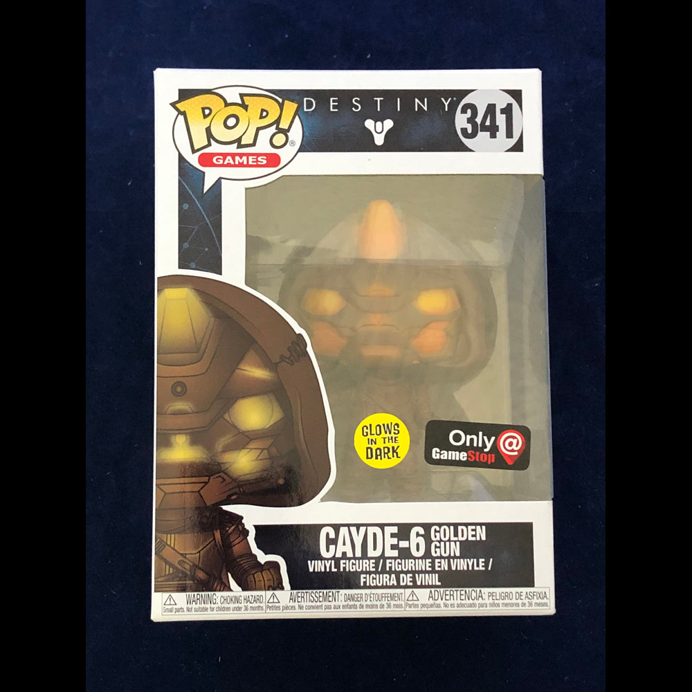 Funko Pop Destiny Cayde-6 Golden Gun GameStop