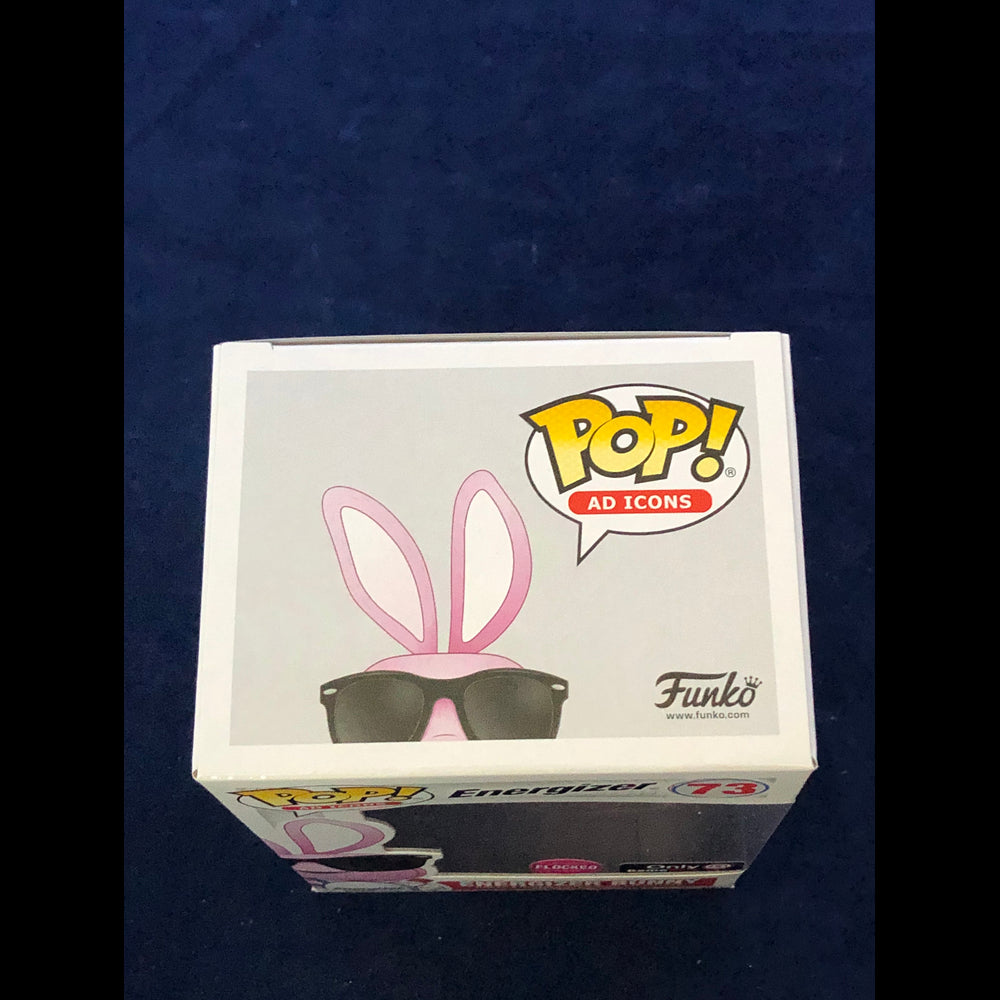Funko Pop Ad Icons Energizer Bunny Flocked GameStop Exclusive Vinyl Toy Art Figure