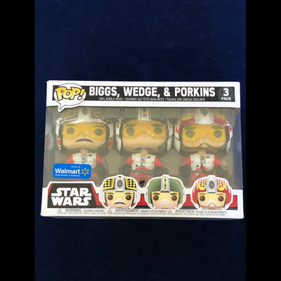 Star Wars - Biggs, Wedge, & Porkins 3 Pack (Walmart) *6/10 box*