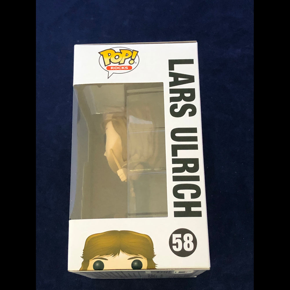Funko Pop! Rocks – Lars Ulrich De Metallica Figura De Vinilo De 9.5 Cm, Coleccionable Oficial Para Fans Y Regalo