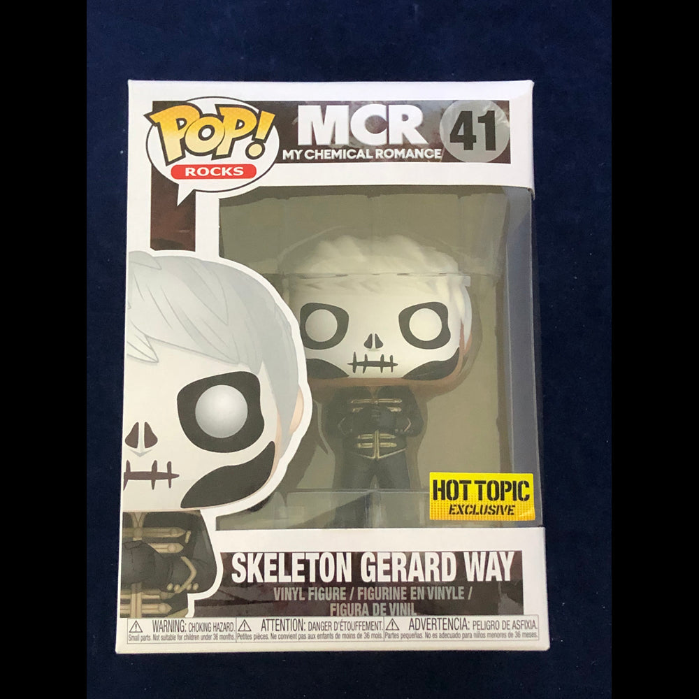 Funko Pop Skeleton Gerard Way Hot Topic