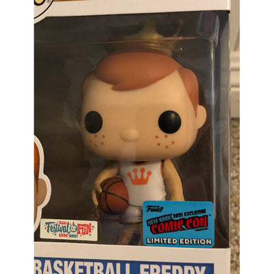 Freddy Funko NBA Basketball White (ECCC 2021)