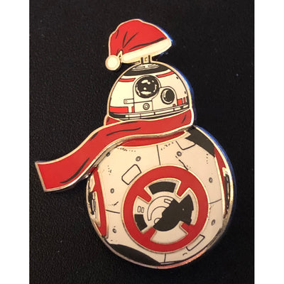 Disney Pin Trading BB-8 Spinner with Santa Hat (Used)