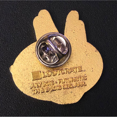 LootCrate Pin Spock Live Long and Prosper (Used)