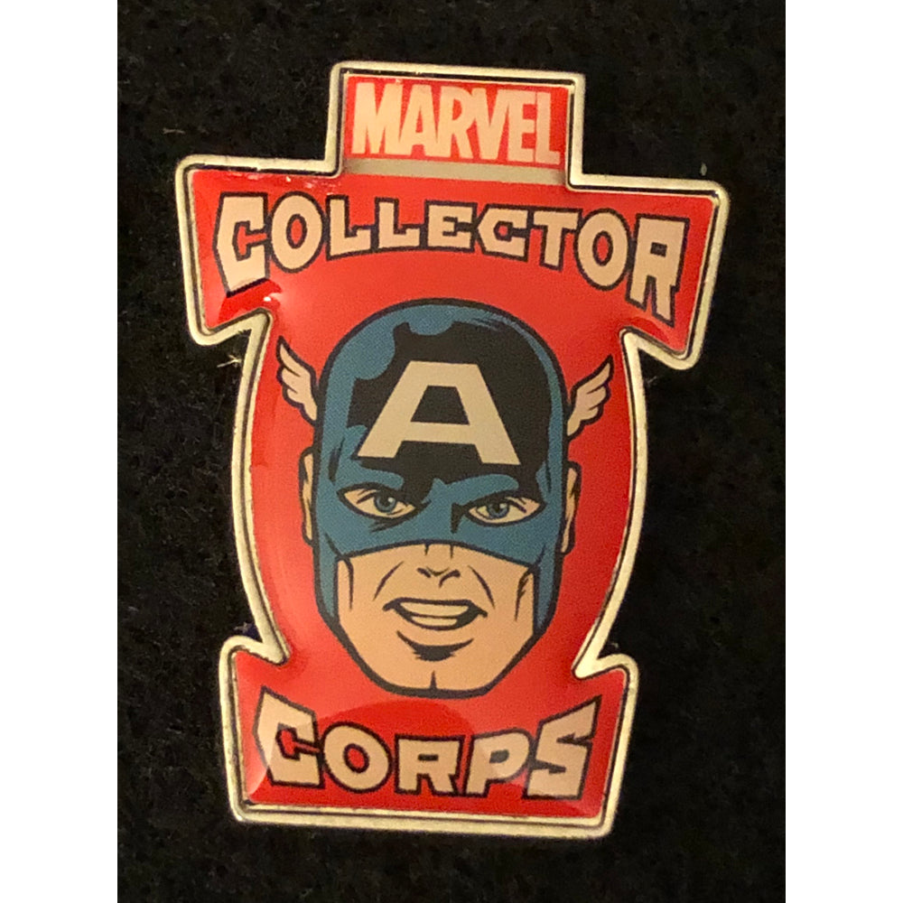 Funko Captain America Marvel Collector Corps Pin (Used)