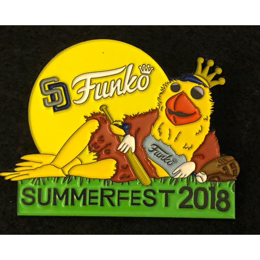 San Diego Chicken Summerfest 2018 Pin (Used) **Not an official Funko product, this was fan made**