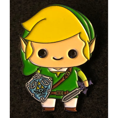 Link Legend of Zelda Pin (Used)