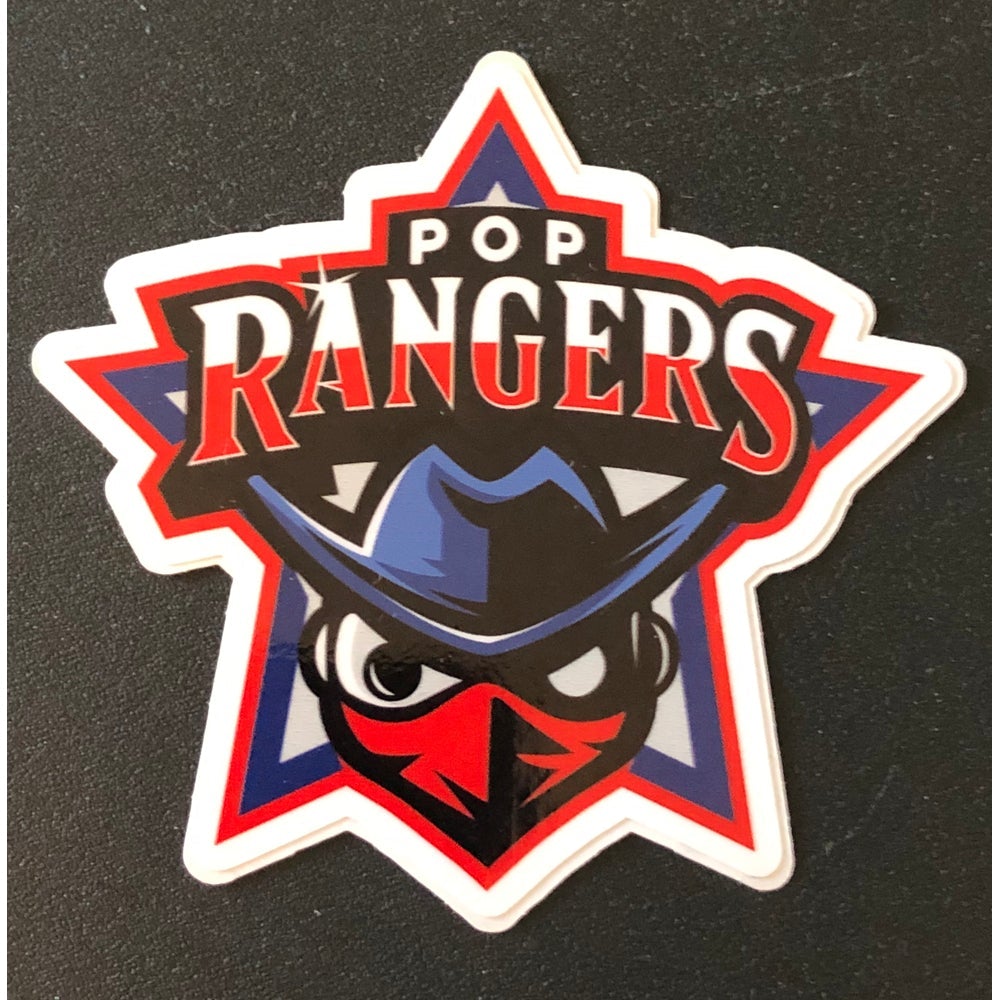 Funko Pop Rangers FunKon Team Sticker