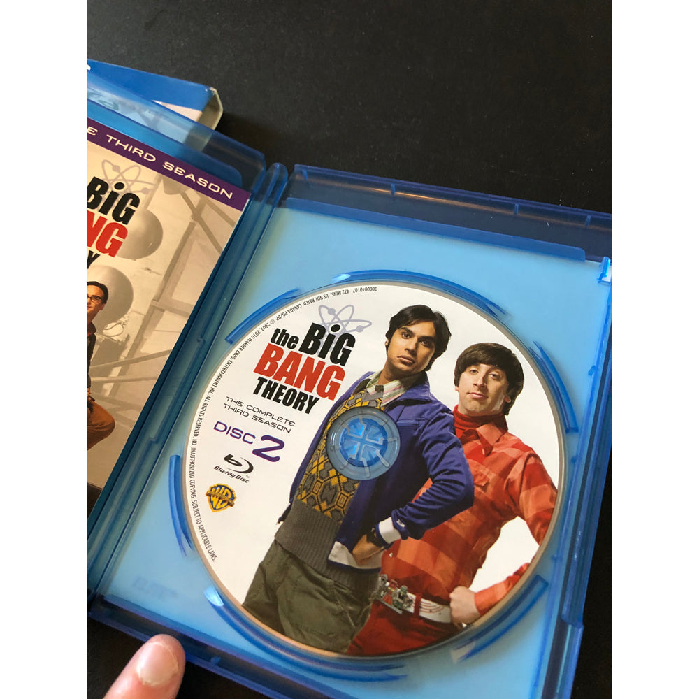 Big Bang Theory Season 3 - Blu-ray (Used Once)