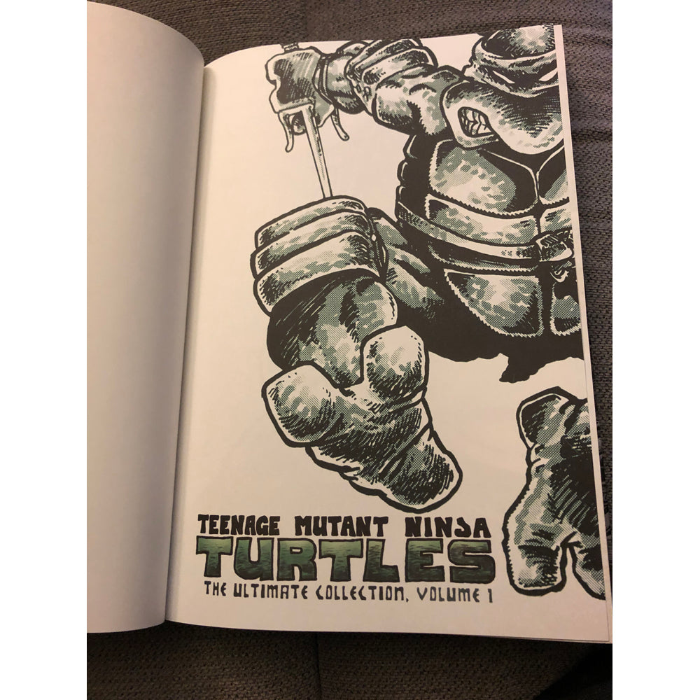 TMNT Compendium Comics 1-7 SIGNED by Kevin Eastman (No COA, I met him at his office in San Diego)