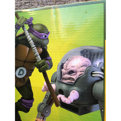 NECA TMNT Donatello vs Krang (Target) *8/10 box*