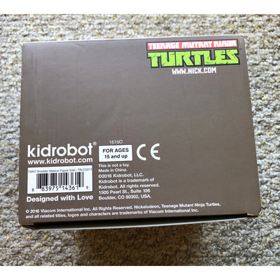 Kidrobot - TMNT Shredder Gold 7 inch SDCC Exclusive *8/10 box*