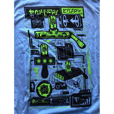 Loot Crate Rick & Morty T-Shirt SIZE Large