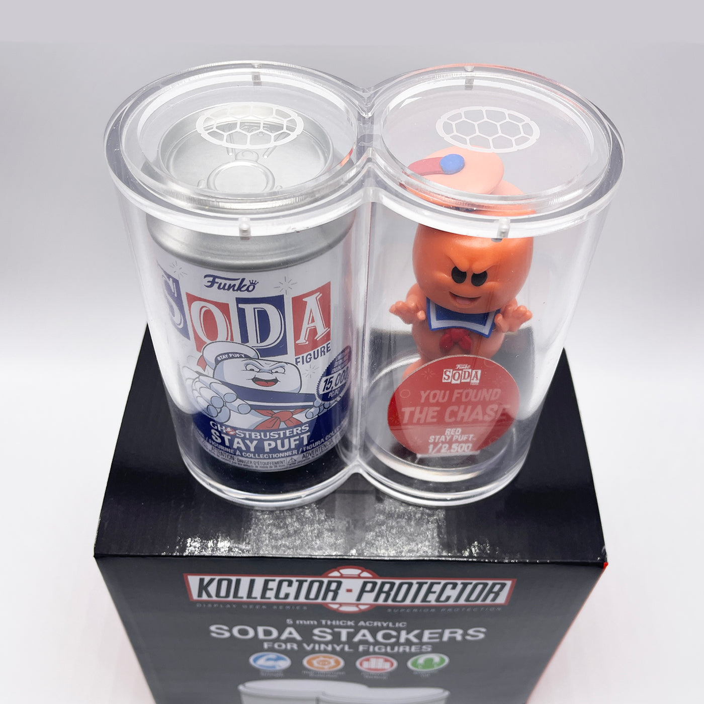 funko soda stacks grail chase stackers pop acrylic toobs protectors armor shield tubes