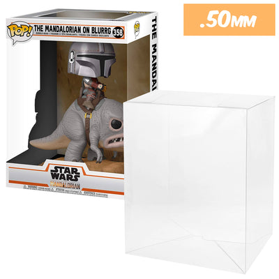 star wars the mandalorian blurrg bluurg best funko pop protectors thick strong uv scratch flat top stack vinyl display geek plastic shield vaulted eco armor fits collect protect display case kollector protector