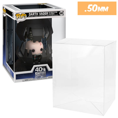 star wars darth vader in meditation chamber best funko pop protectors thick strong uv scratch flat top stack vinyl display geek plastic shield vaulted eco armor fits collect protect display case kollector protector