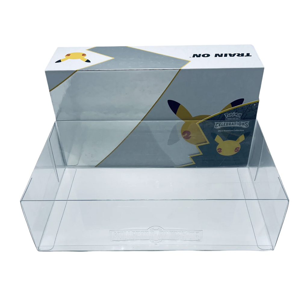 (NO RESTOCK ETA YET) POKEMON TCG Ultra-Premium Collection Box Protector (0.50mm thick) 7h x 12.5w x 3.5d (NO RESTOCK ETA YET) POKEMON TCG Ultra-Premium Collection Box Protector (0.50mm thick) 7h x 12.5w x 3.5d