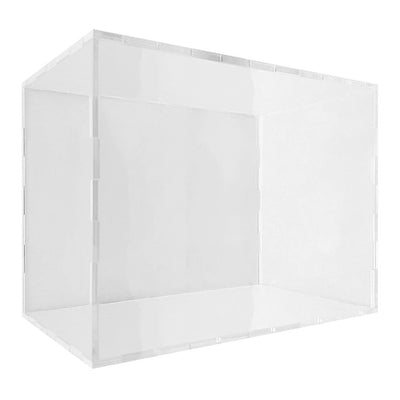 POP RIDES LARGE STANDARD - 4.5mm thick Pop Fortress Custom Acrylic Hard Case for Funko Pop Grail Boxes (Fits 7.25h x 9.25w x 7d) Exclusive to Display Geek & The Protector Guide App