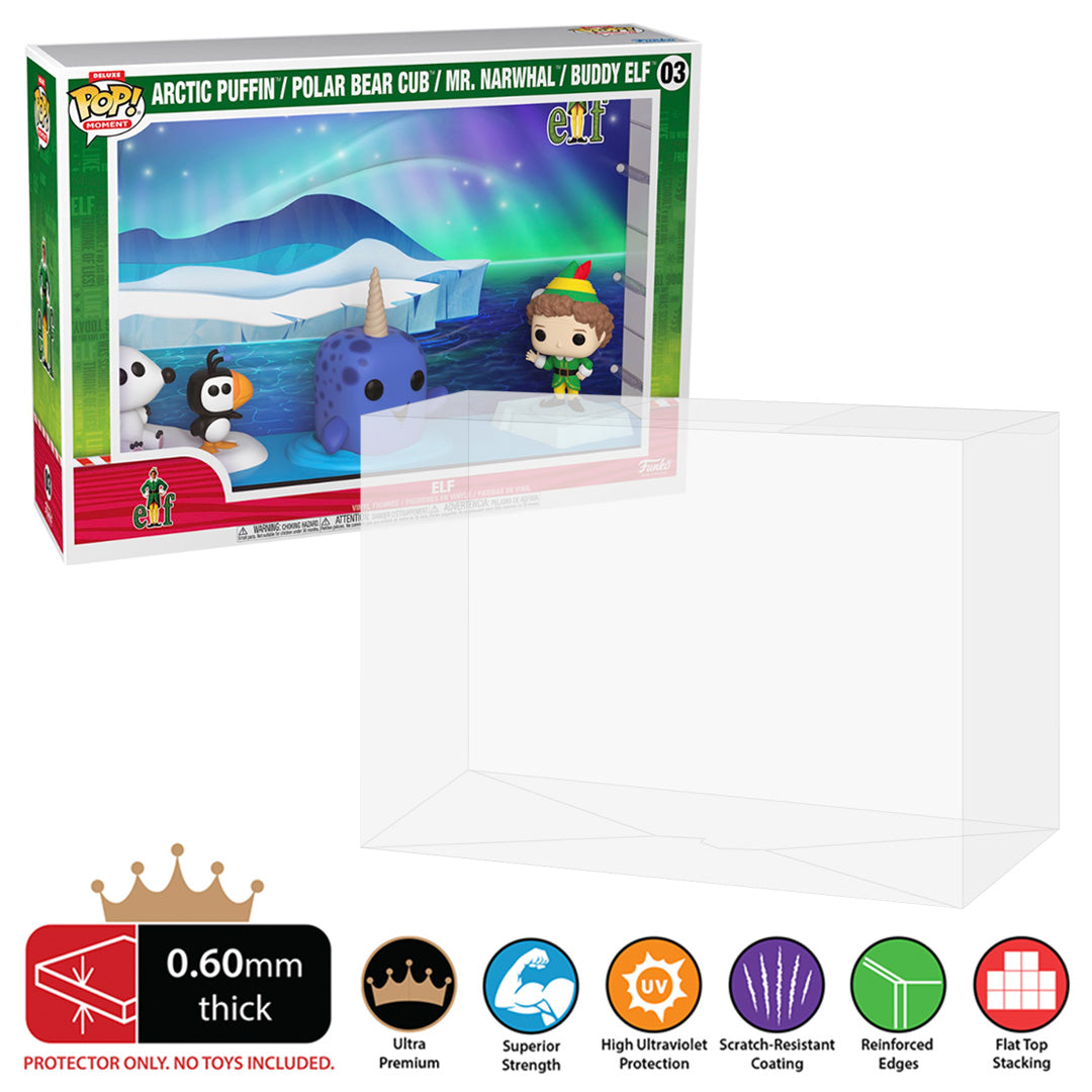 POP Moment Deluxe - Funko Pop Protectors (0.60mm UV Resistant) Fits 13